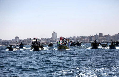 Nueva flotilla parte de Gaza para romper el bloqueo israelí Nueva flotilla parte de Gaza para romper el bloqueo israelí